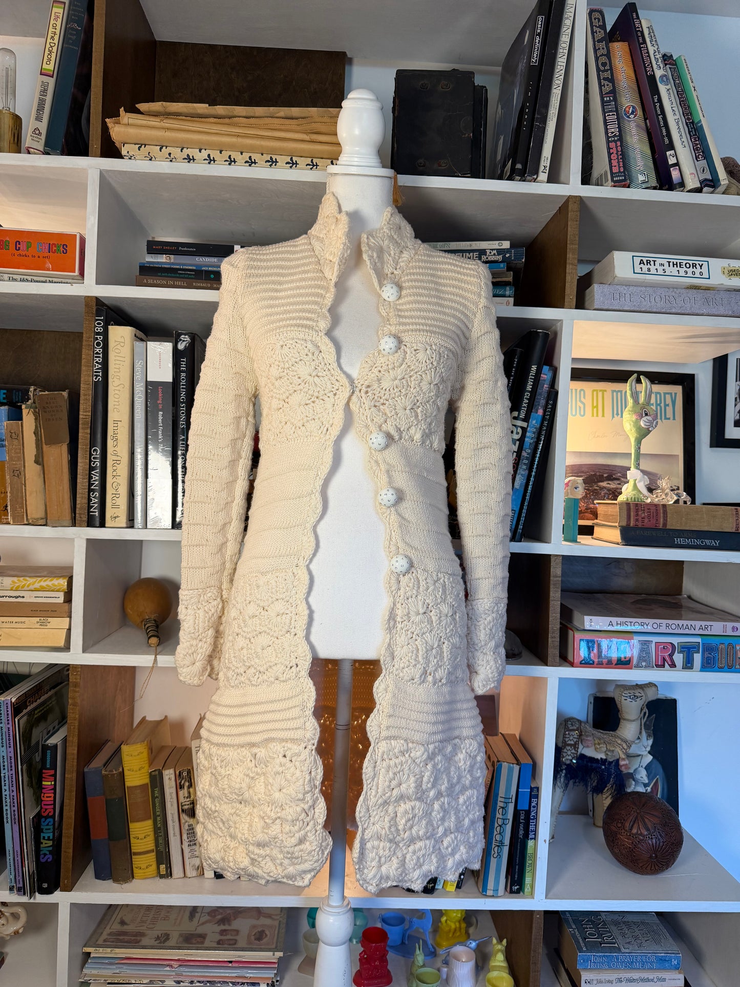 Blumarine Vintage Wool Cardigan Coat