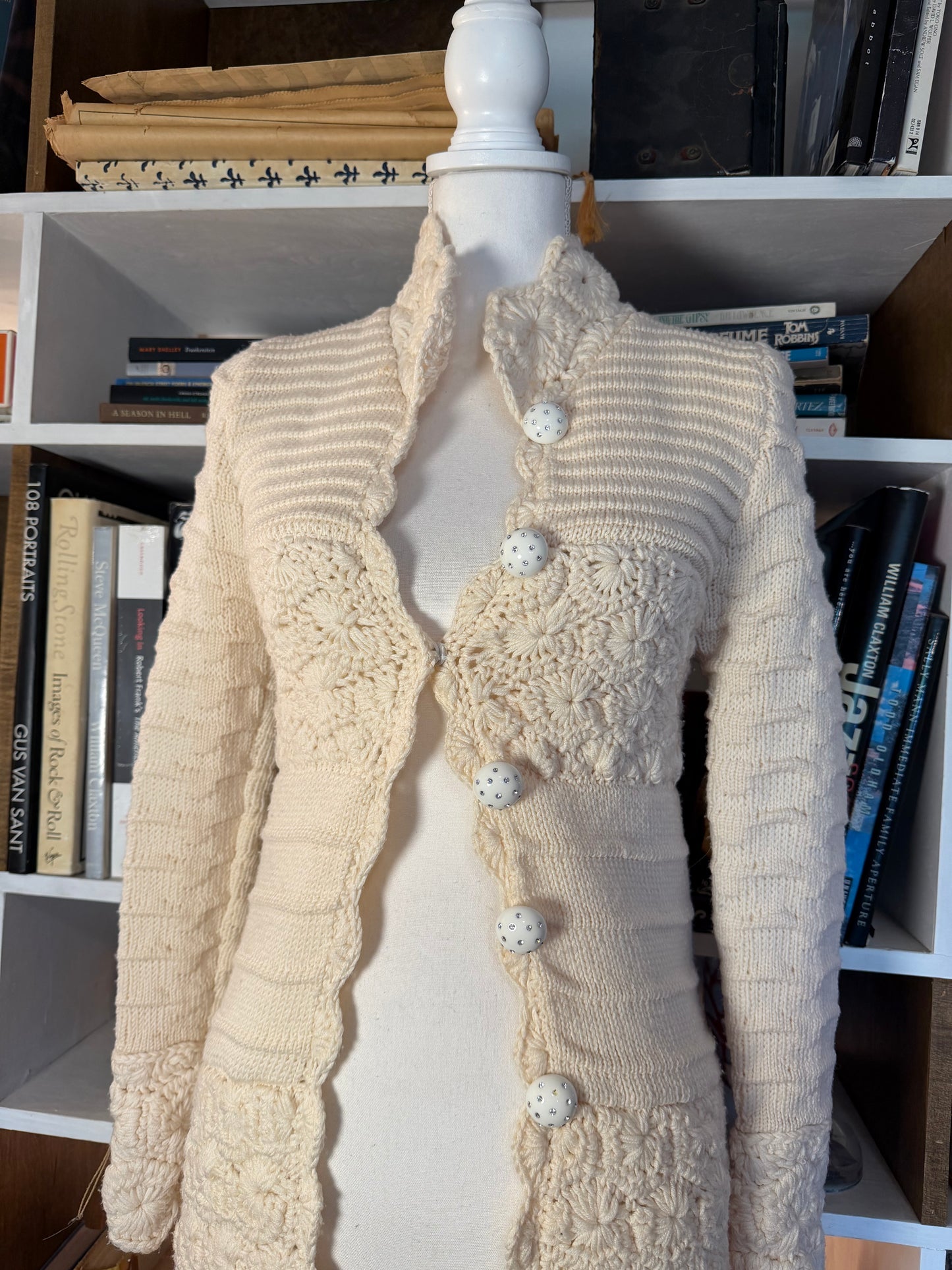 Blumarine Vintage Wool Cardigan Coat