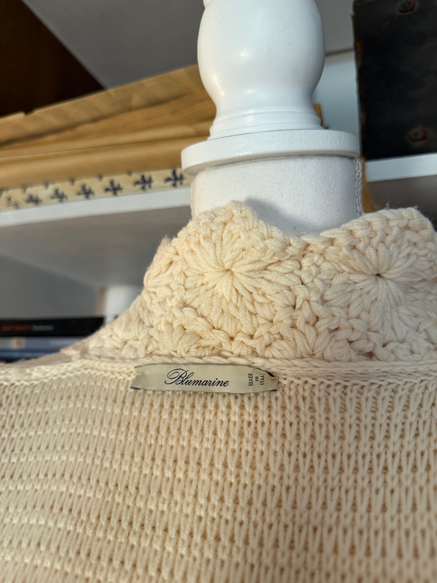 Blumarine Vintage Wool Cardigan Coat