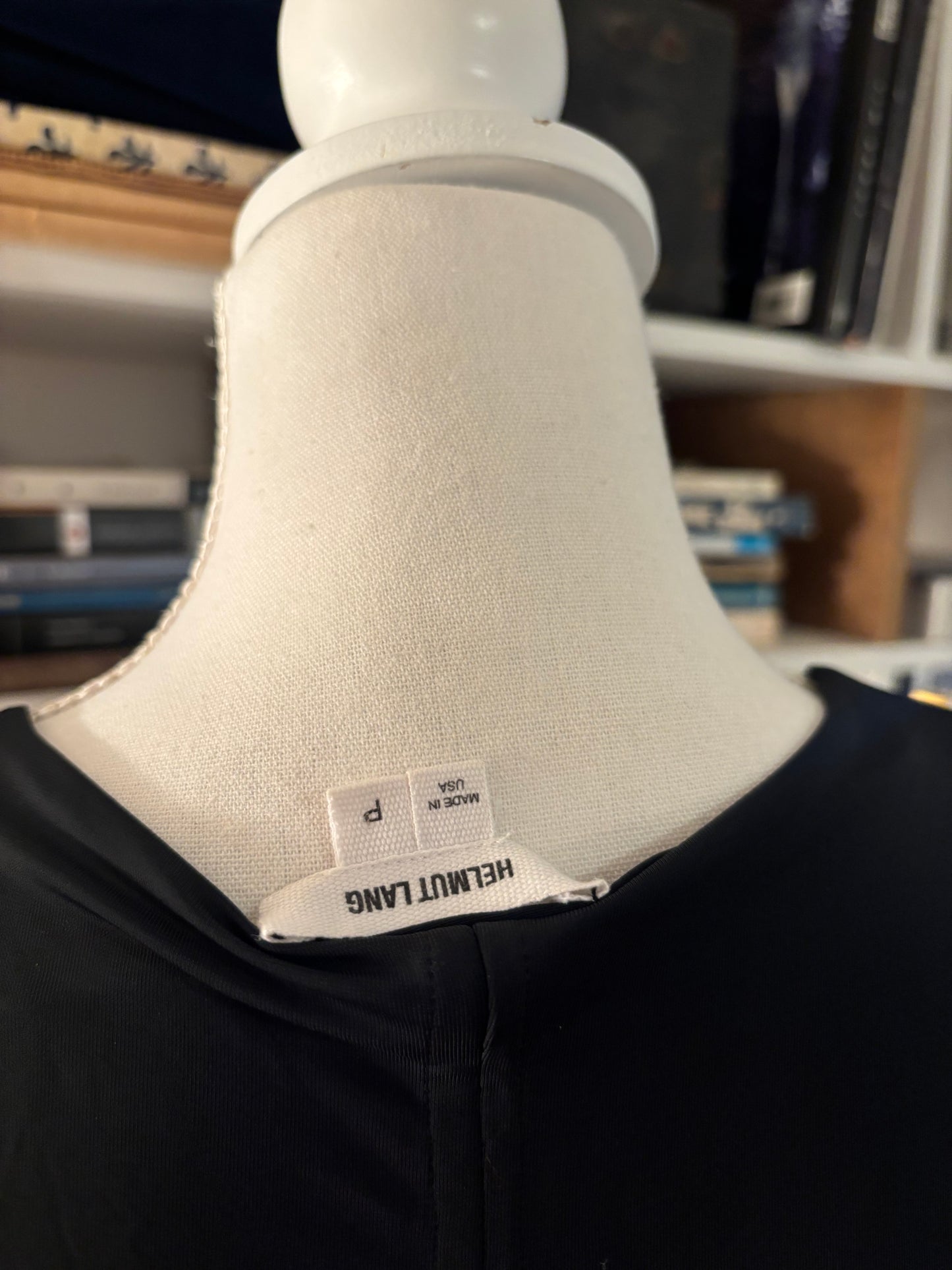 Helmut Lang High Slit Shift Dress