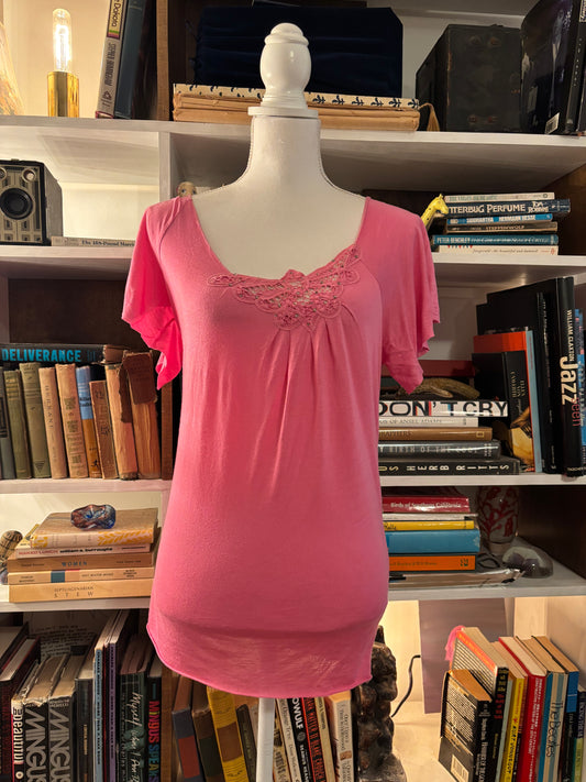 Ya Ya Pink Blouse