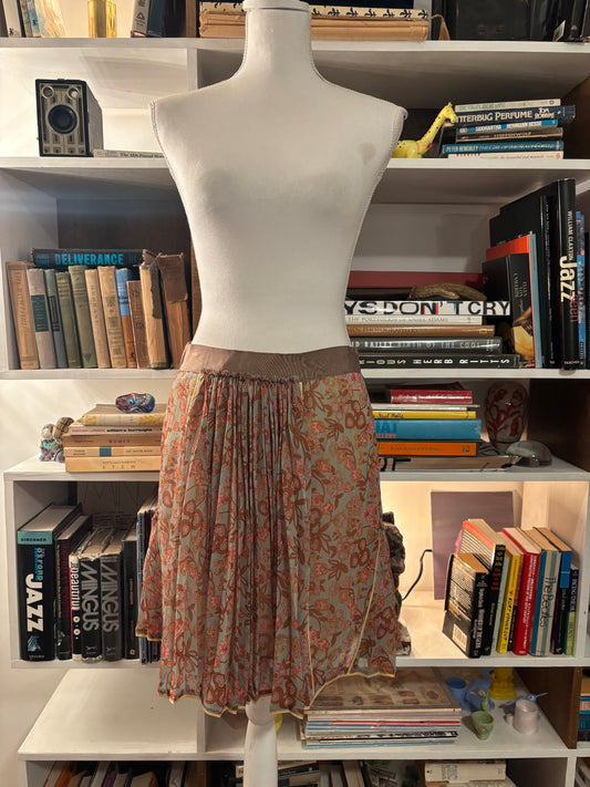Coach Pleated Skirt