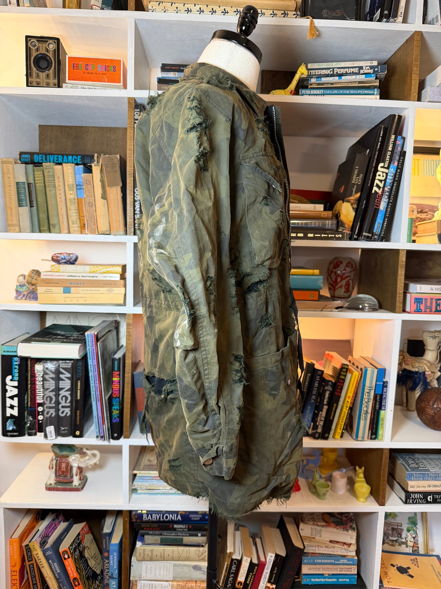 Unravel Overdyed Cargo Jacket