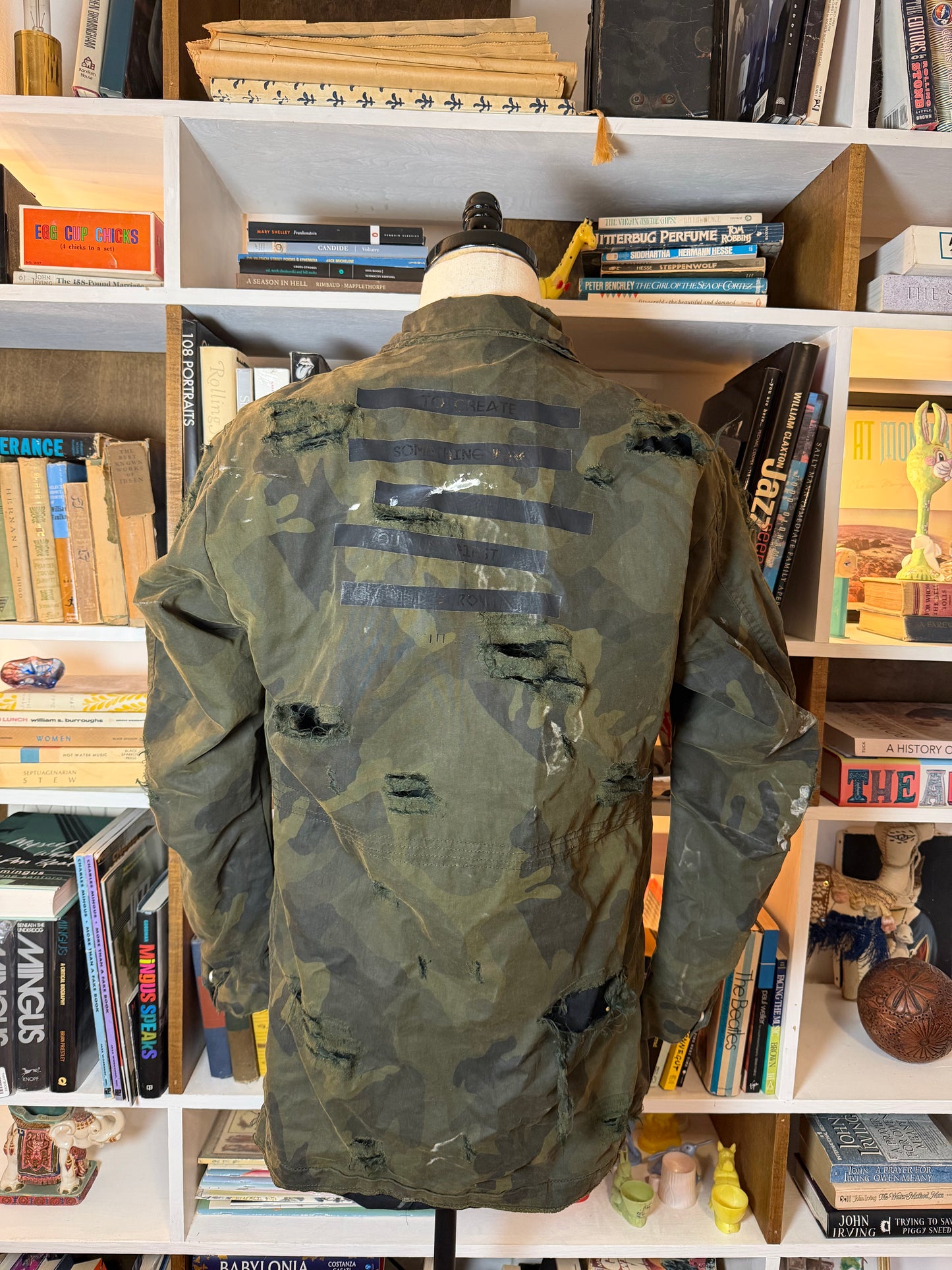 Unravel Overdyed Cargo Jacket