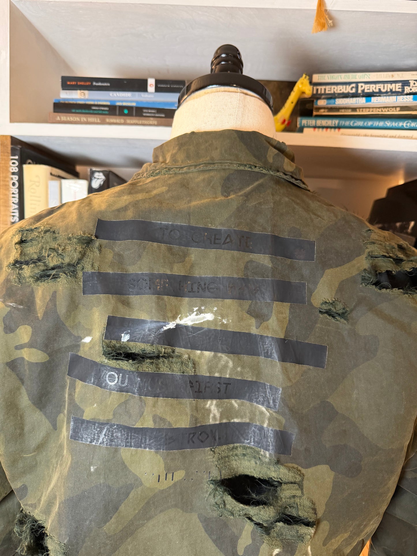 Unravel Overdyed Cargo Jacket