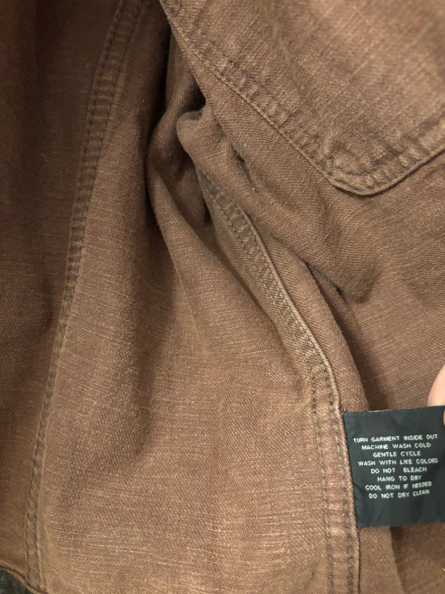 Ralph Lauren Waxed Denim Jacket