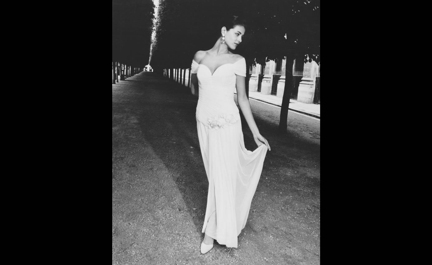 Vicky Tiel Couture Black Gown