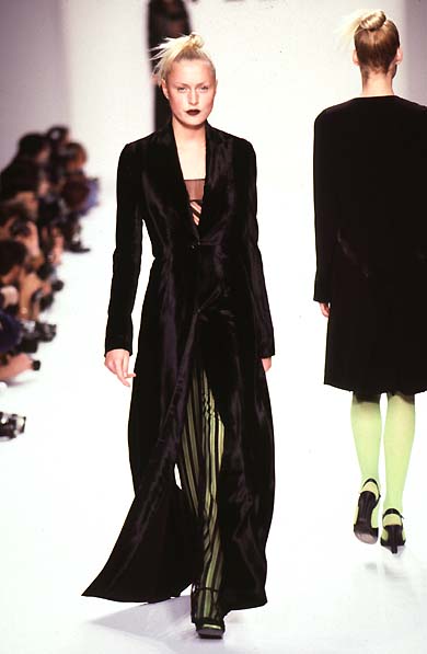 1996 FW Richard Tyler Velvet Coat
